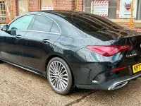 Used Mercedes CLA200 AMG line 2023 Black Coupe