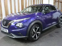 Used Nissan Juke Tekna 2020 Blue SUV