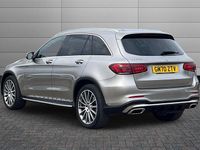 Used Mercedes GLC220 AMG Line Premium 194 HP (142 kW) 2021 Mojave silver Estate