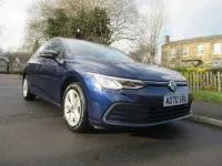 Used VW Golf VII Life 110 HP (80 kW) 2020 Blue Hatchback