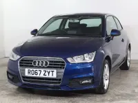 Used Audi A1 Sport 125 HP (91 kW) 2017 Blue Hatchback