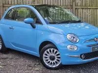 Gebraucht Fiat 500 Lounge 69 PS (50 kW) 2017 Blau Kleinwagen