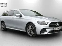 Used Mercedes E300 AMG line 306 HP (225 kW) 2020 Silver Estate