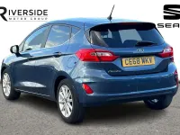 Used Ford Fiesta Titanium 100 HP (73 kW) 2018 Blue Hatchback