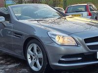 Used Mercedes SLK250 204 HP (150 kW) 2014 Silver Cabriolet