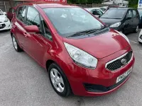 Used Kia Venga 90 HP (66 kW) 2012 Red Hatchback