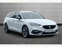 Used Seat Leon FR Sport 272 HP (200 kW) 2024 White Estate