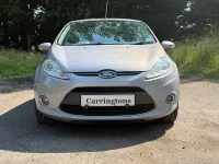 Used Ford Fiesta Titanium 96 HP (70 kW) 2012 Silver Hatchback