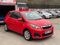 Used Peugeot 108 Active 68 HP (50 kW) 2015 Red Hatchback