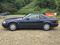 Used Mercedes SL280 1997 Black Cabriolet