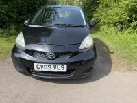 Begagnad Toyota Aygo 2009 Svart Halvkombi