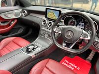 used Mercedes C250 C-ClassAMG Line Premium Plus 2dr Auto + RED LEATHER + C63 AMG BODYKIT +