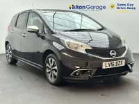 Used Nissan Note N-TEC 80 HP (58 kW) 2016 Black Hatchback