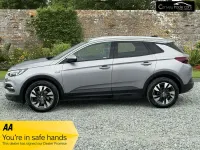 Used Vauxhall Grandland X Sport 130 HP (95 kW) 2018 Grey SUV