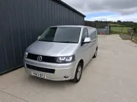 Used VW T5 Highline 140 HP (102 kW) 2013 Silver Van
