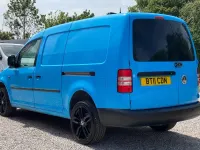 Used VW Caddy 102 HP (75 kW) 2011 Blue MPV