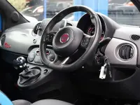 Used Fiat 500C S 69 HP (50 kW) 2016 Blue Cabriolet