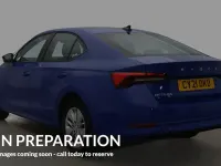 Used Skoda Octavia SE Technology 110 HP (80 kW) 2020 Blue Hatchback