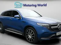 Used Mercedes EQC400 AMG line 300 kW (408 HP) 2022 Blue SUV