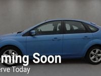 Used Ford Focus Zetec 2010 Blue Hatchback
