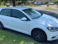 Used VW Golf VII SE 125 HP (91 kW) 2018 White Hatchback