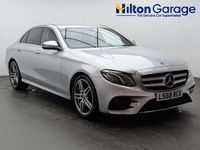 Used Mercedes E220 AMG line 194 HP (142 kW) 2018 Silver Sedan