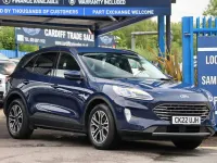 Used Ford Kuga Titanium 120 HP (88 kW) 2022 Blazer blue (standard paint) SUV