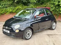 Used Fiat 500C Pop 2011 Black Cabriolet
