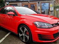 Used VW Golf VII GTI 230 HP (169 kW) 2015 Red Hatchback