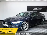 Used Audi A7 Sportback Black Edition 286 HP (210 kW) 2020 Blue Hatchback