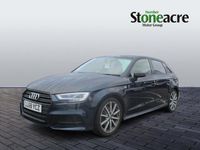 Used Audi A3 Sportback Black Edition 2019 Blue Hatchback