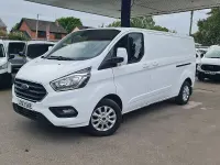 Used Ford Transit Custom Limited 130 HP (95 kW) 2023 White Van