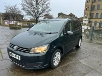 Used VW Touran SE 140 HP (102 kW) 2014 Green MPV