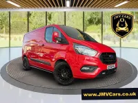 Used Ford Transit Custom Trend 130 HP (95 kW) 2018 Red Van