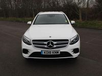 Used Mercedes GLC250 AMG line 204 HP (150 kW) 2018 White Estate