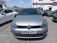 Used VW Golf VII Match 115 HP (84 kW) 2019 Silver Hatchback