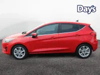 Usado Ford Fiesta Titanium 2022 Vermelho Citadino