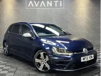 Used VW Golf VII R 2015 Blue Hatchback