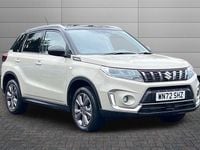 Used Suzuki Vitara SZ-T 129 HP (94 kW) 2022 Savannah ivory with cosmic black pearl roof SUV