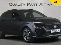 Gebraucht Hyundai Kona N Line 120 PS (88 kW) 2023 Schwarz SUV