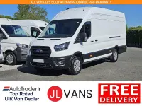Used Ford Transit 130 HP (95 kW) 2023 White Van