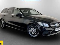 Used Mercedes C300e AMG line 320 HP (235 kW) 2021 Black Estate