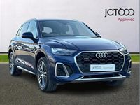 Used Audi Q5 S-Line 200 HP (147 kW) 2022 Blue SUV