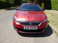 Used Peugeot 308 GT-line 130 HP (95 kW) 2017 Red Hatchback