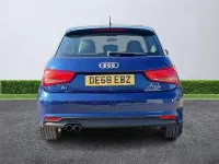 Used Audi A1 Sport 125 HP (91 kW) 2018 Blue Hatchback