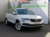 Used Skoda Karoq SE 150 HP (110 kW) 2019 White SUV