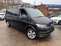 Used VW T6.1 Highline 148 HP (108 kW) 2021 Black Van