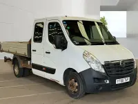 Used Vauxhall Movano 125 HP (91 kW) 2016 White MPV