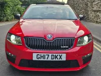 Used Skoda Octavia vRS 2017 Red Hatchback