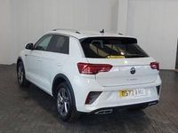 Used VW T-Roc R-line 150 HP (110 kW) 2022 White SUV